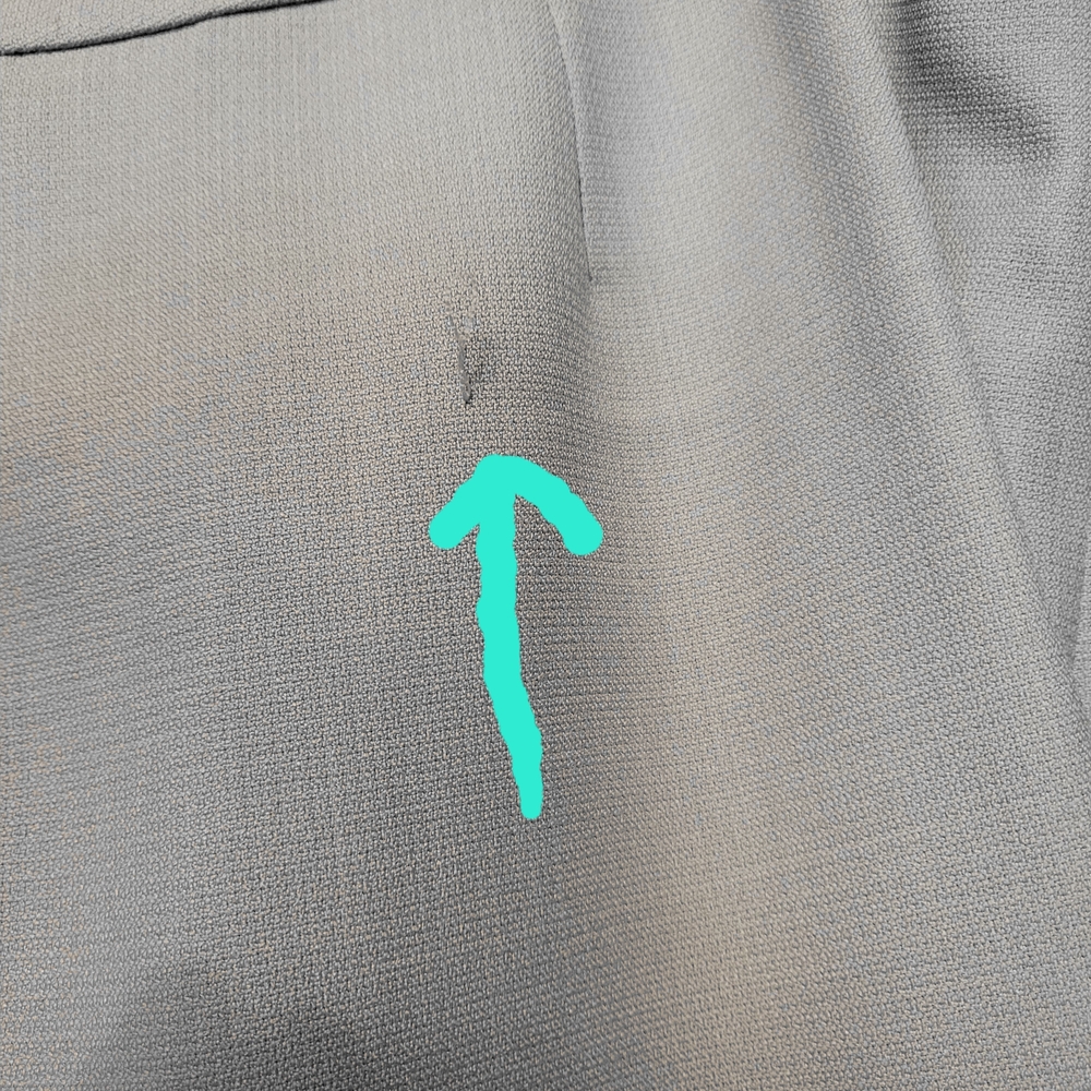 Le Suit Coral Red Blazer with Beige Pants - Picture 9 of 9